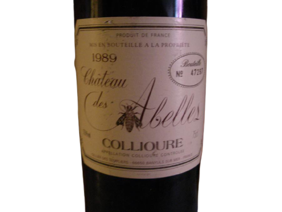 Chateau des Abelles - Collioure - 1989 - 75cl