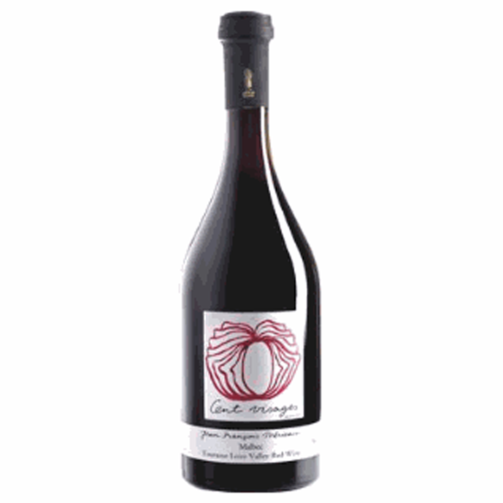 Domaine Jean François Mérieau - Touraine AOP - Cent Visages - &quot;côt&quot; - Rouge - 2020 - 75cl