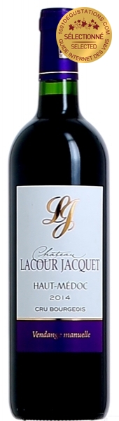 Château Lacour Jacquet - Haut Médoc - Cru Bourgeois - 2014 - 75 cl