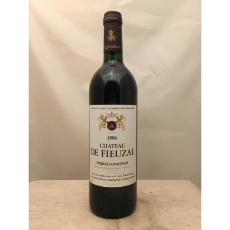 Château de Fieuzal - GCC - Pessac Léognan - rouge -1996 - 75 cl