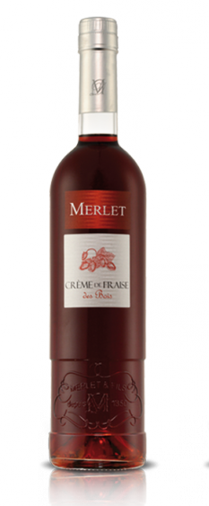 Distillerie Merlet - Crème de fraise des bois - 50cl