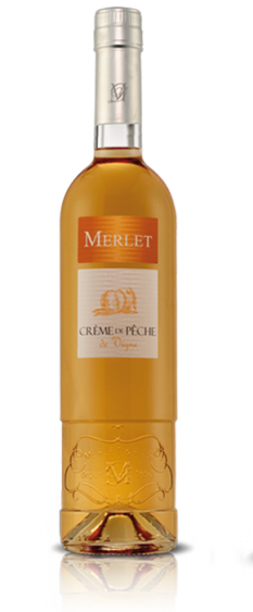 Distillerie Merlet - Crème de pêche de vigne - 50cl