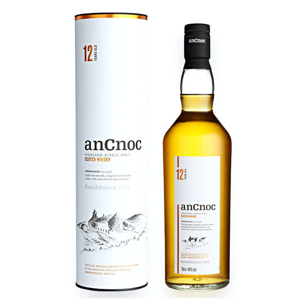 AnCnoc 12 ans - Highlands - Single Malt - 70cl