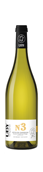 UBY - N°3 Colombard Sauvignon - IGP Côtes de Gascogne - 75cl20