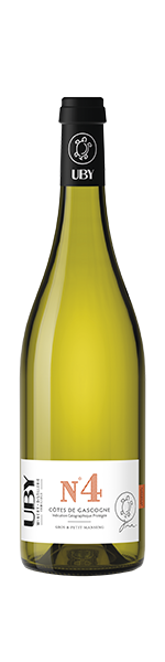 UBY - N°4 Petit &amp; Gros Manseng - IGP Côtes de Gascogne - 75cl