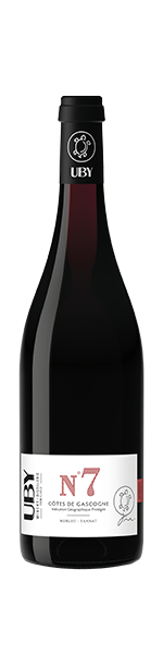 UBY - N°7 Merlot &amp; Tannat - IGP Côtes de Gascogne - 75cl