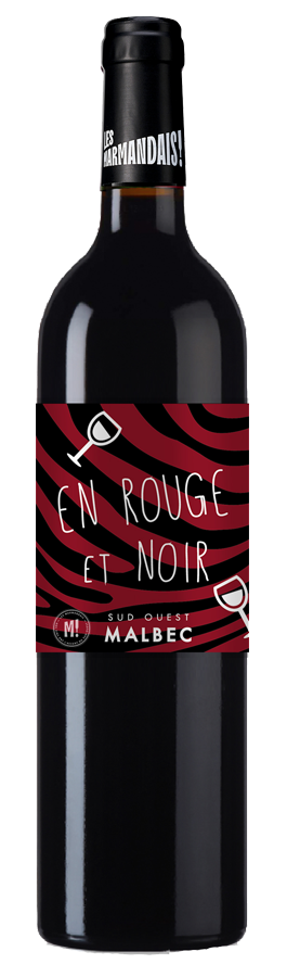Les Marmandais - En Rouge et Noir - IGP Comté Tolosan - 2022 - 75cl