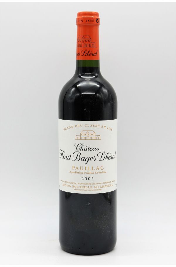 Château Haut Bages Libéral - 5ème GCC - Pauillac - 2005 - 75 cl 