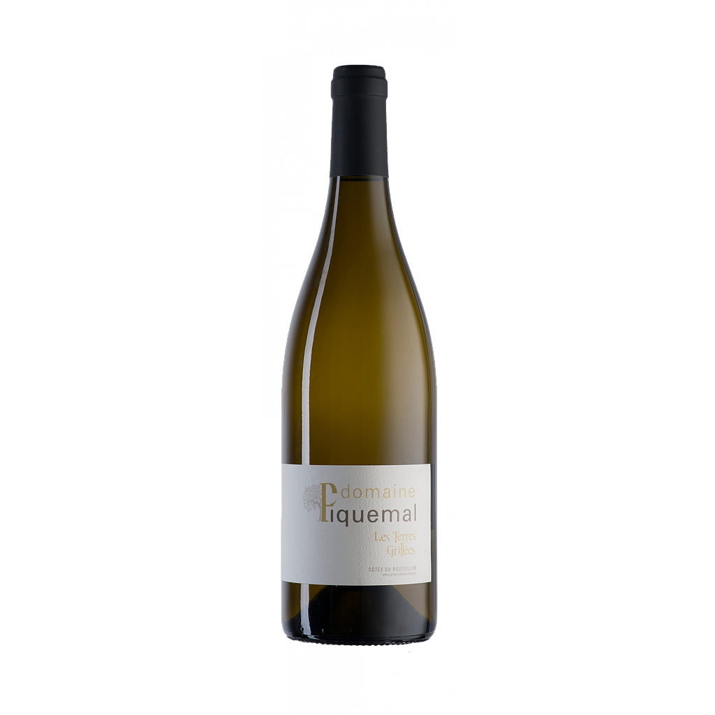 Domaine Piquemal &quot;Terres Grillées&quot; - Cotes du roussillon blanc - 2021 - 75cl