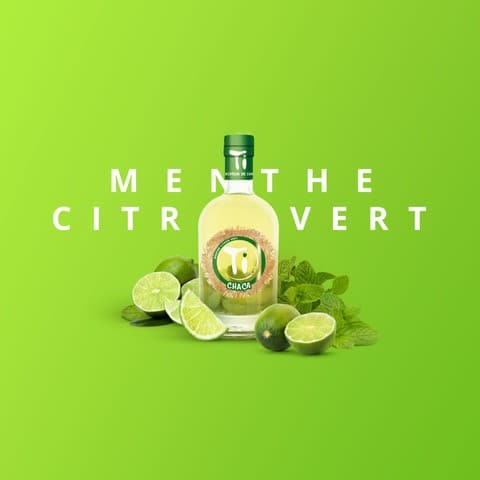 Les Arrangés de Ced' - Ti Chaca Menthe Citron vert - 70cl