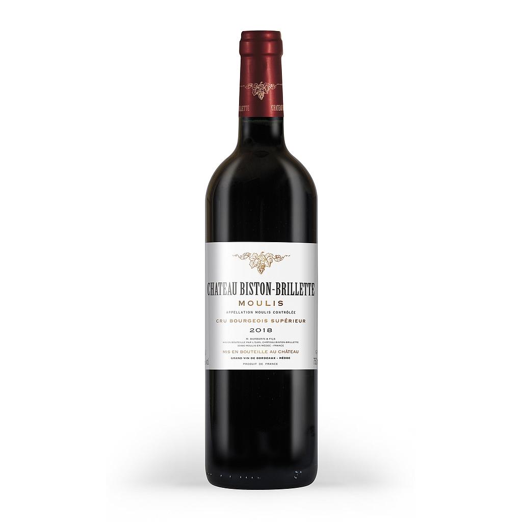 Château Biston Brillette - Moulis en Médeoc - Cru Bourgeois - 2020 - Magnum 1.5l