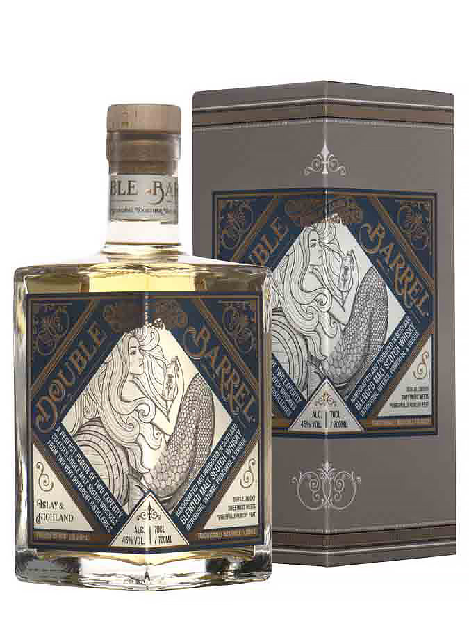 Whisky Double Barrel - Islay &amp; Highland - D. Laing - 70cl - 46%