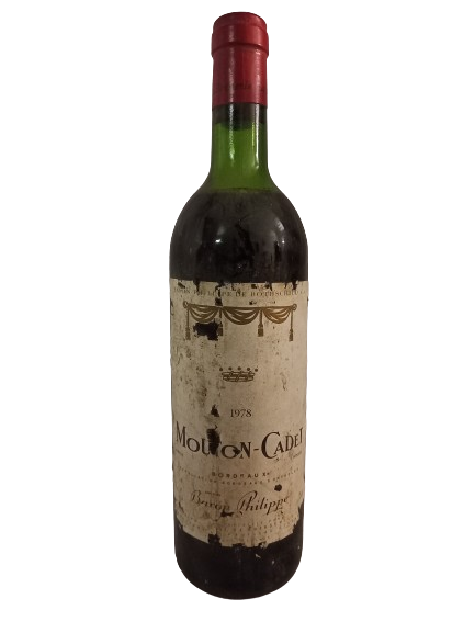 Mouton Cadet - Bordeaux - 1978 - 75cl