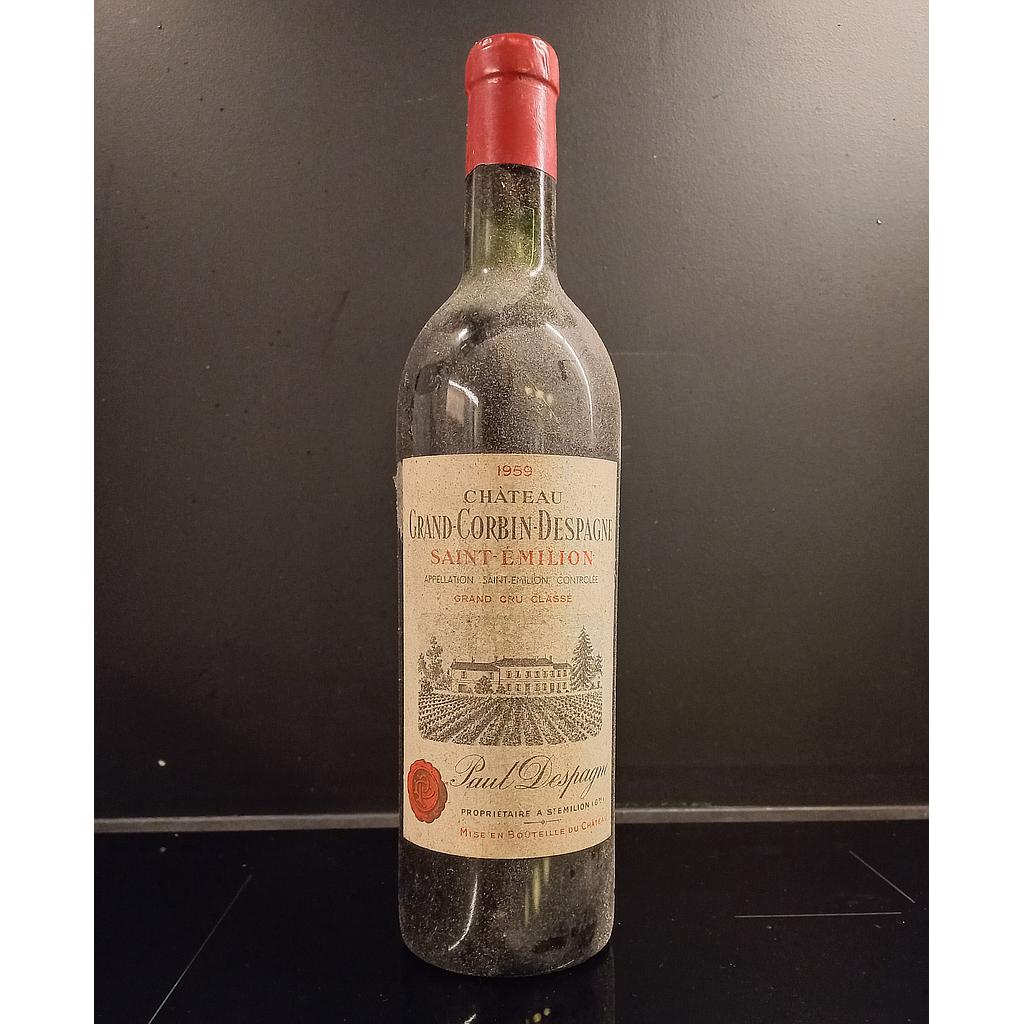 Chateau Grand Corbin d'Espagne - Saint Emilion Grand Cru - 1959 - 75cl