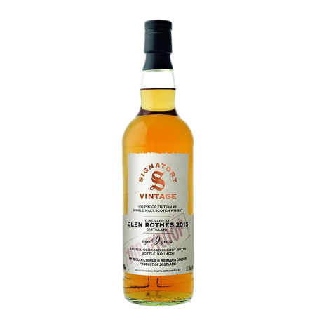 Glenrothes 9 ans - 2015 - Sherry oloroso - SV - 70cl