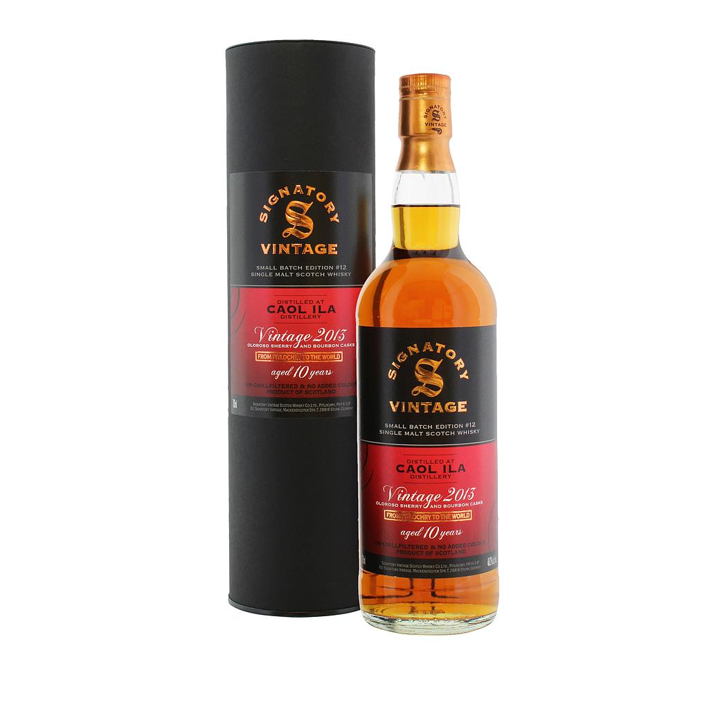 Bunnahabain Staoisha 10 ans - 2013 - Sherry oloroso - SV - 70cl