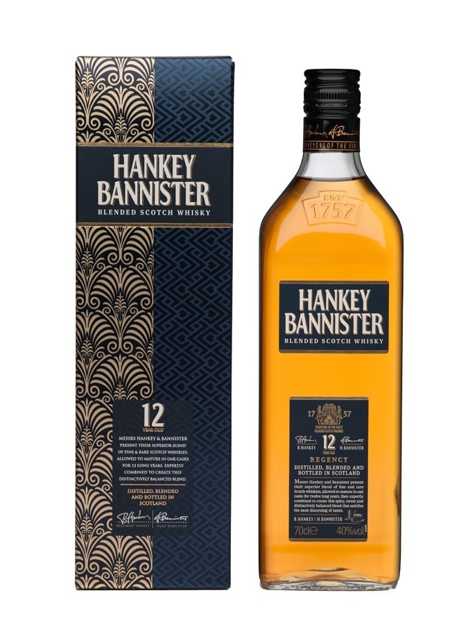 Hankey Bannister 12 ans - Blended Scotch Whisky - 70cl