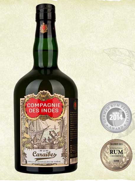 Rhum Compagnie Des Indes - Caraibes - 70cl